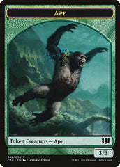 Ape // Zombie (011/036) Double-Sided Token [Commander 2014 Tokens] | Gear Gaming Fayetteville