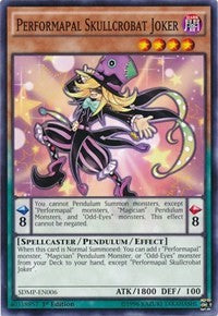 Performapal Skullcrobat Joker [Structure Deck: Master of Pendulum] [SDMP-EN006] | Gear Gaming Fayetteville