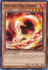 Fencing Fire Ferret [Structure Deck: Master of Pendulum] [SDMP-EN017] | Gear Gaming Fayetteville