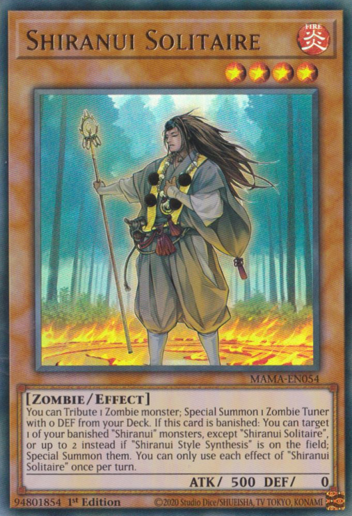 Shiranui Solitaire [MAMA-EN054] Ultra Rare | Gear Gaming Fayetteville