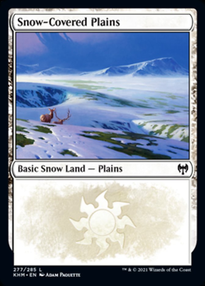 Snow-Covered Plains (277) [Kaldheim] | Gear Gaming Fayetteville