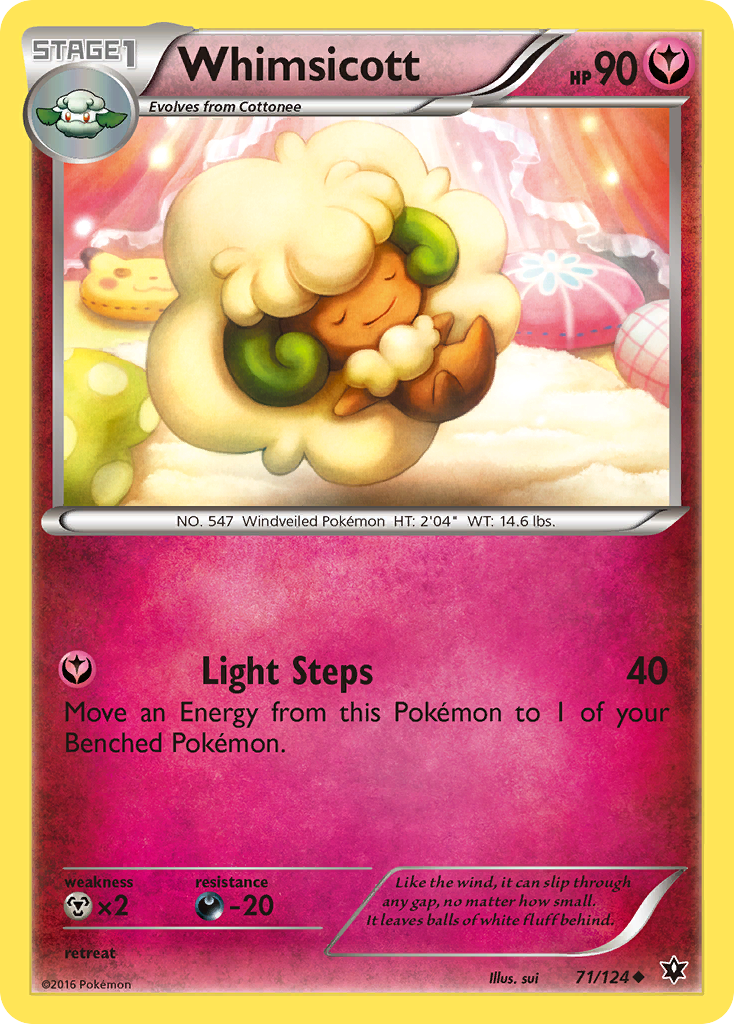 Whimsicott (71/124) [XY: Fates Collide] | Gear Gaming Fayetteville