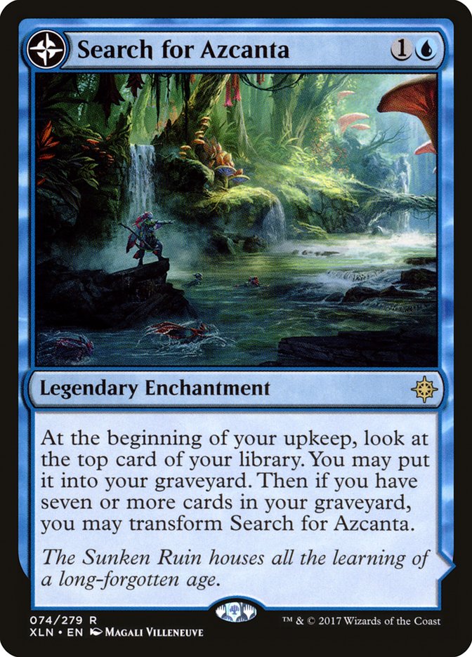 Search for Azcanta // Azcanta, the Sunken Ruin [Ixalan] | Gear Gaming Fayetteville