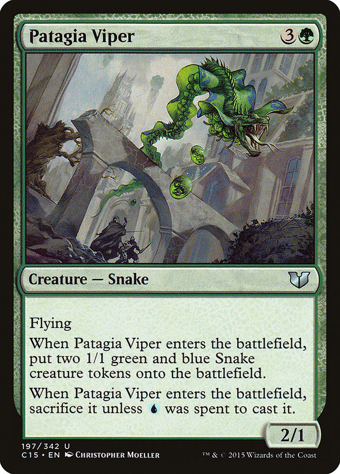 Patagia Viper [Commander 2015] | Gear Gaming Fayetteville