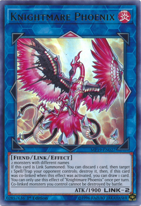 Knightmare Phoenix [MP19-EN027] Ultra Rare | Gear Gaming Fayetteville