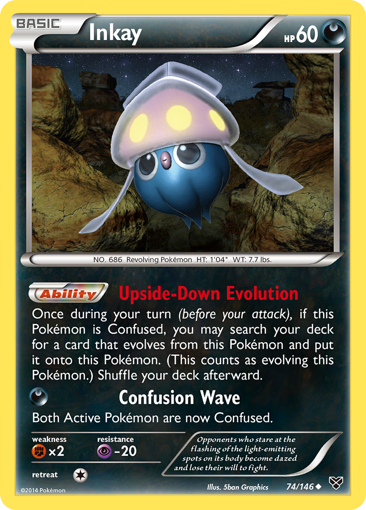 Inkay (74/146) [XY: Base Set] | Gear Gaming Fayetteville