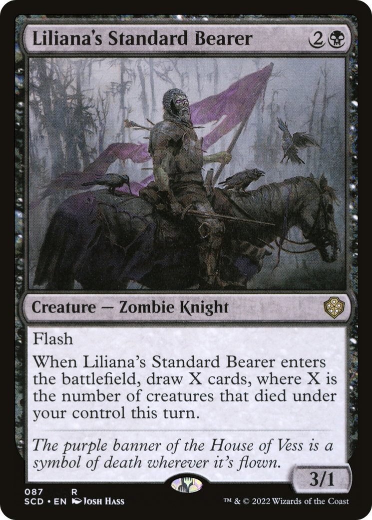 Liliana's Standard Bearer [Starter Commander Decks] | Gear Gaming Fayetteville