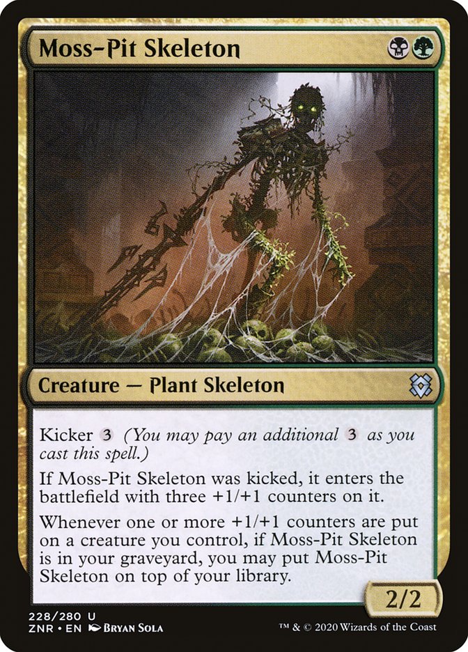 Moss-Pit Skeleton [Zendikar Rising] | Gear Gaming Fayetteville