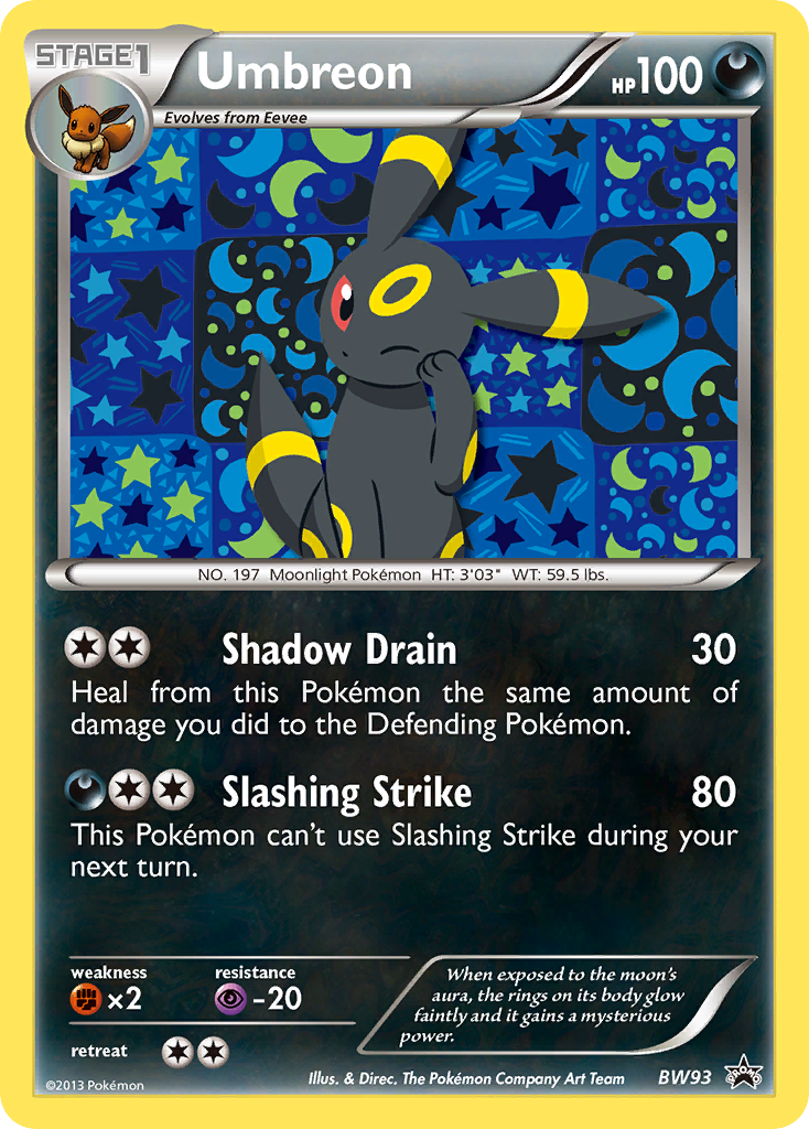 Umbreon (BW93) [Black & White: Black Star Promos] | Gear Gaming Fayetteville