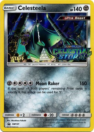 Celesteela (SM131) (Staff Prerelease Promo) [Sun & Moon: Black Star Promos] | Gear Gaming Fayetteville