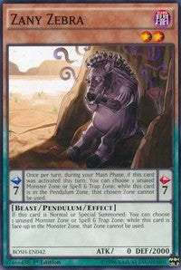 Zany Zebra [Breakers of Shadow] [BOSH-EN042] | Gear Gaming Fayetteville