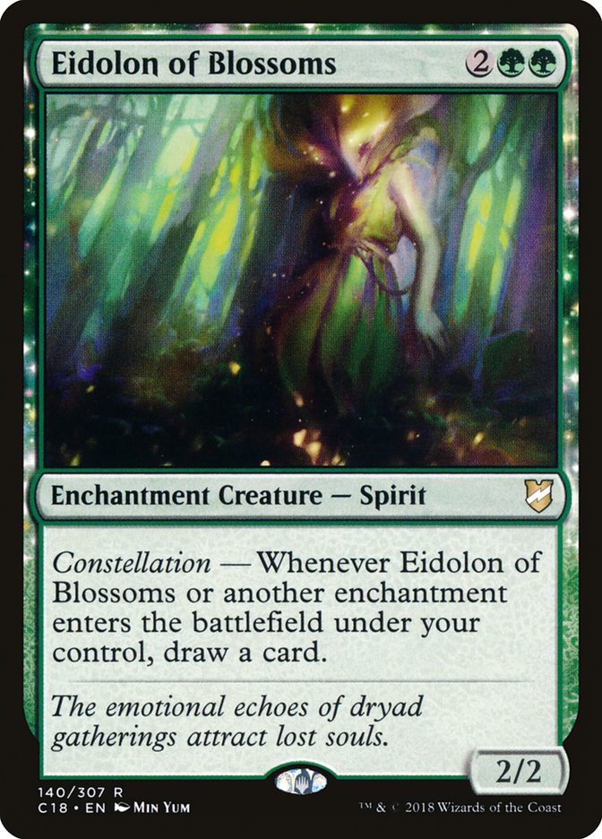 Eidolon of Blossoms [Commander 2018] | Gear Gaming Fayetteville