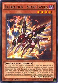 Raidraptor - Sharp Lanius [Wing Raiders] [WIRA-EN019] | Gear Gaming Fayetteville