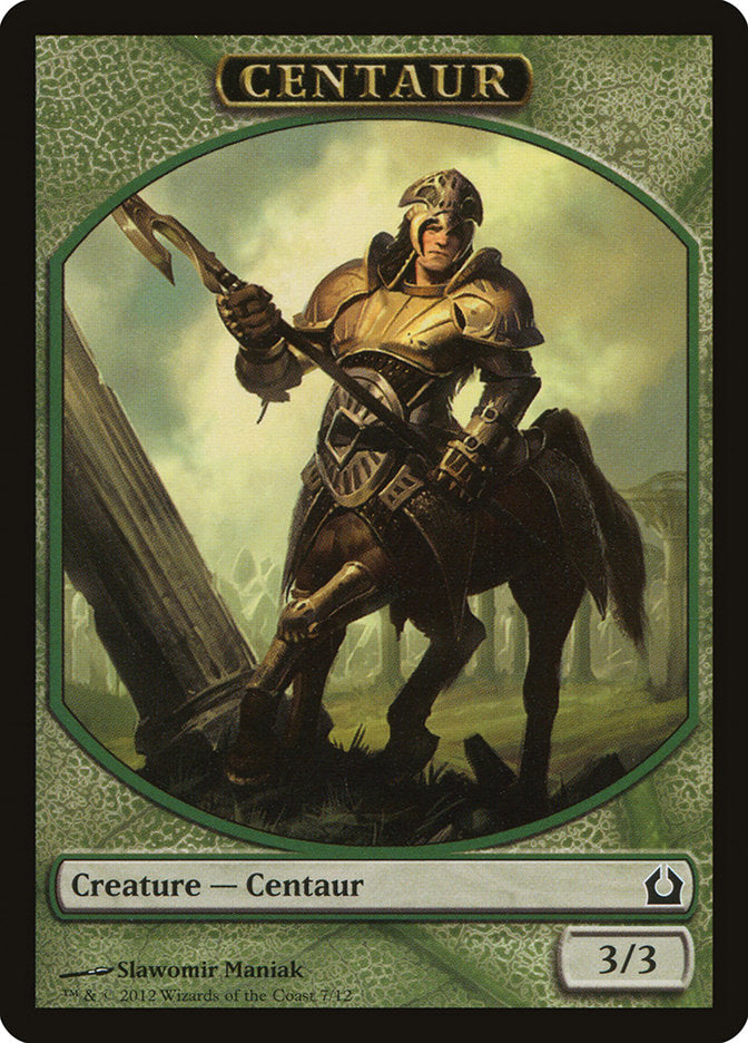 Centaur Token [Return to Ravnica Tokens] | Gear Gaming Fayetteville