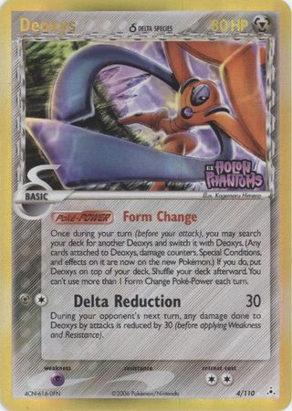 Deoxys (4/110) (Delta Species) (Stamped) [EX: Holon Phantoms] | Gear Gaming Fayetteville