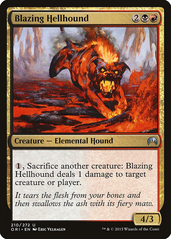 Blazing Hellhound [Magic Origins] | Gear Gaming Fayetteville