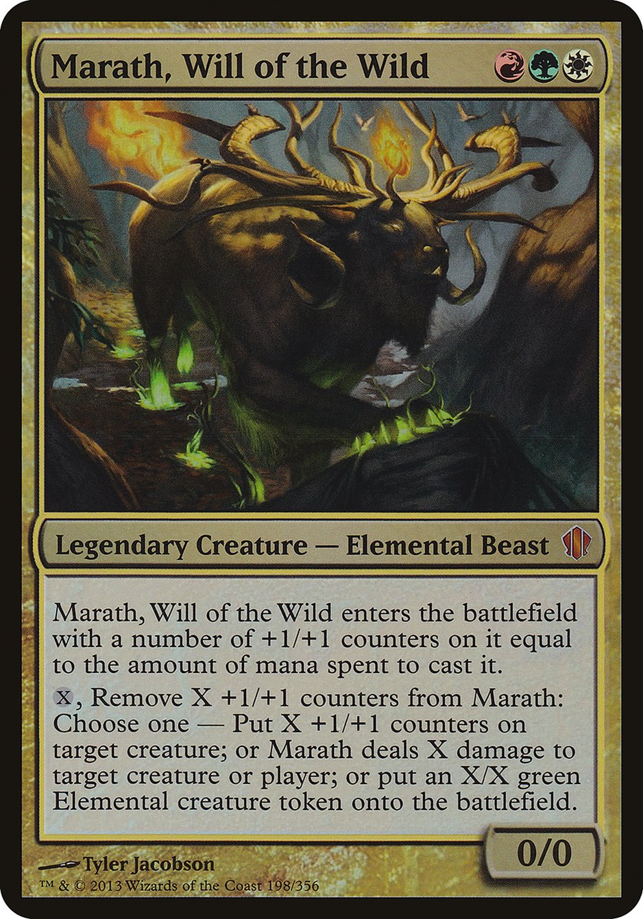 Marath, Will of the Wild (Oversized) [Commander 2013 Oversized] | Gear Gaming Fayetteville