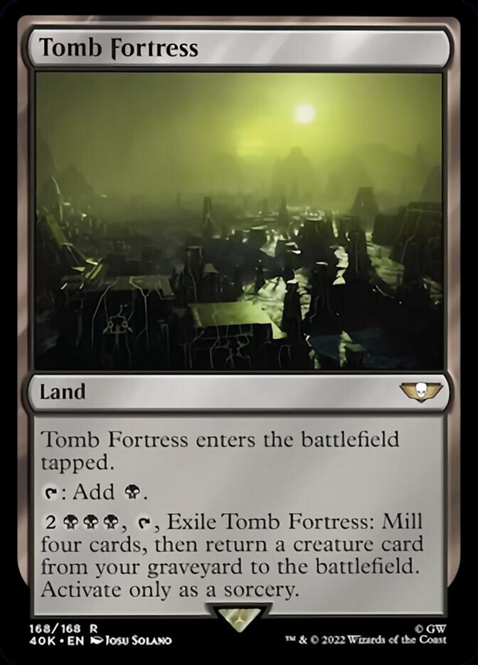 Tomb Fortress (Surge Foil) [Warhammer 40,000] | Gear Gaming Fayetteville