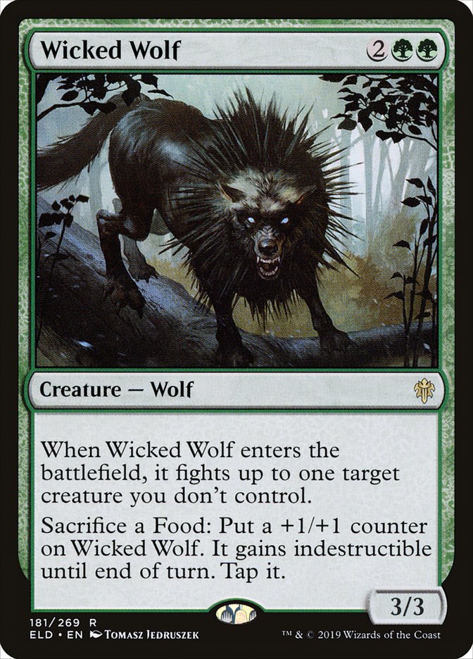 Wicked Wolf [Throne of Eldraine] | Gear Gaming Fayetteville