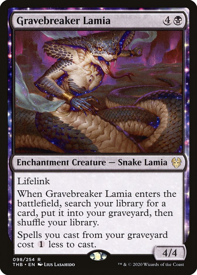 Gravebreaker Lamia [Theros Beyond Death] | Gear Gaming Fayetteville