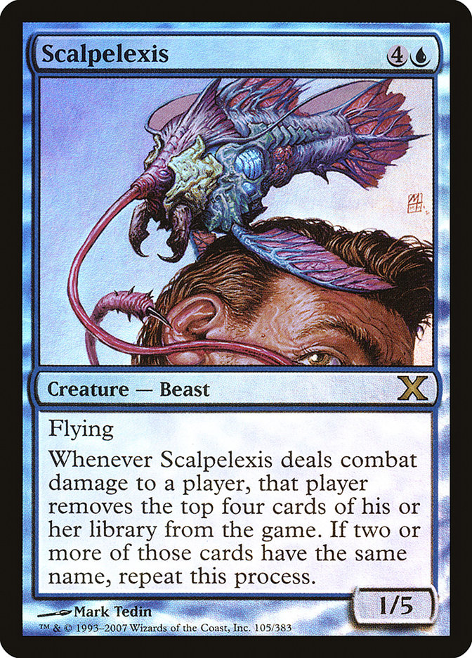 Scalpelexis (Premium Foil) [Tenth Edition] | Gear Gaming Fayetteville