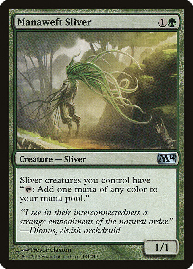 Manaweft Sliver [Magic 2014] | Gear Gaming Fayetteville