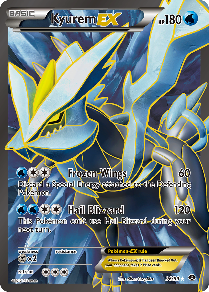 Kyurem EX (96/99) [Black & White: Next Destinies] | Gear Gaming Fayetteville