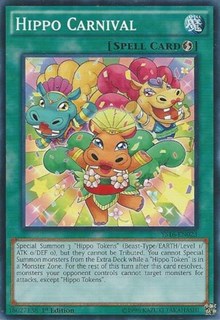 Hippo Carnival [Starter Deck: Yuya] [YS16-EN023] | Gear Gaming Fayetteville