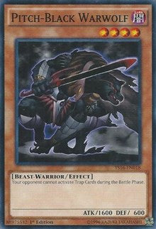 Pitch-Black Warwolf [Starter Deck: Yuya] [YS16-EN018] | Gear Gaming Fayetteville