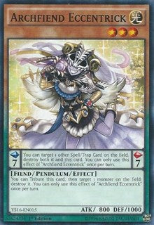 Archfiend Eccentrick [Starter Deck: Yuya] [YS16-EN015] | Gear Gaming Fayetteville