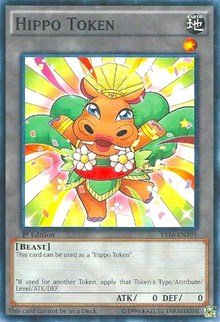 Hippo Token (Orange) [Starter Deck: Yuya] [YS16-ENT01] | Gear Gaming Fayetteville