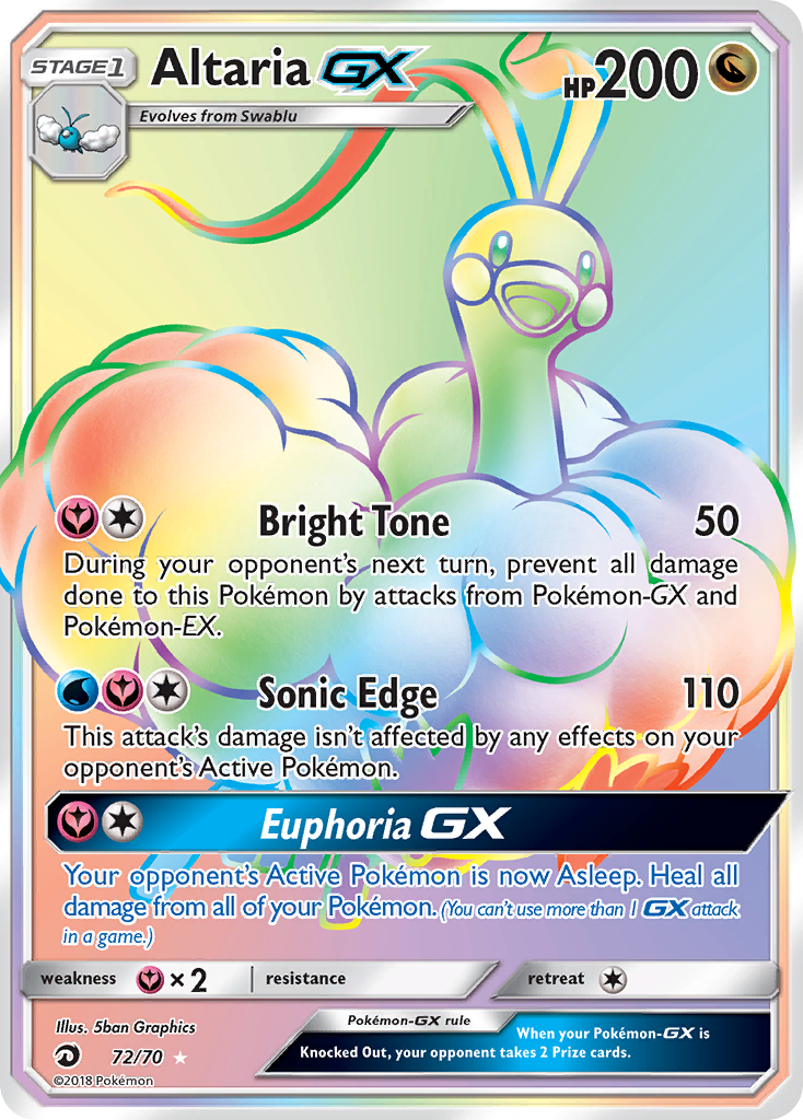 Altaria GX (72/70) [Sun & Moon: Dragon Majesty] | Gear Gaming Fayetteville