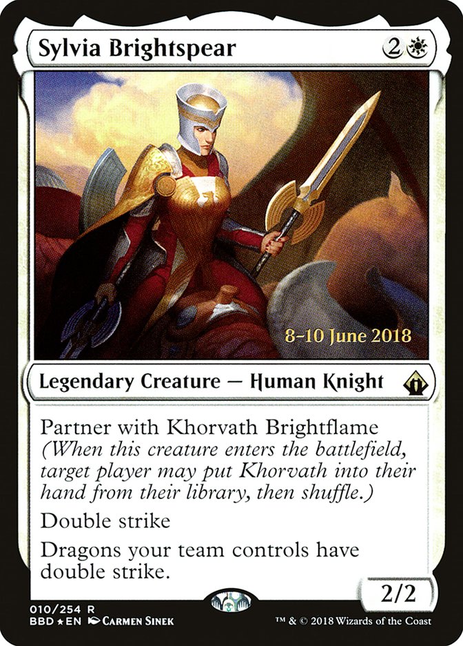 Sylvia Brightspear [Battlebond Prerelease Promos] | Gear Gaming Fayetteville