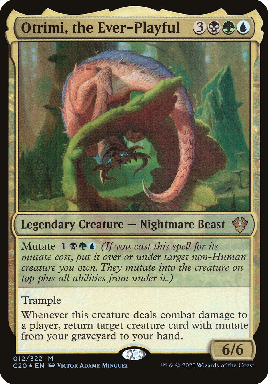 Otrimi, the Ever-Playful (Oversized) [Commander 2020 Oversized] | Gear Gaming Fayetteville