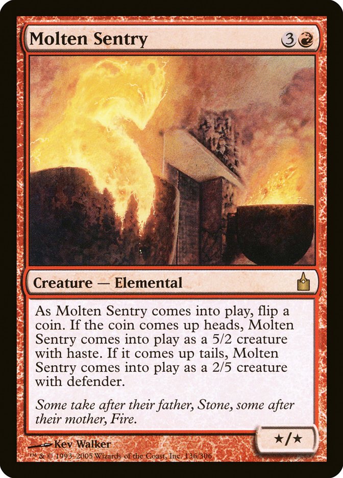 Molten Sentry [Ravnica: City of Guilds] | Gear Gaming Fayetteville