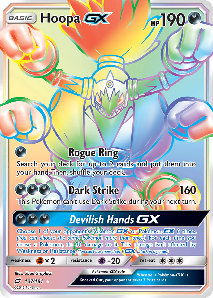 Hoopa GX (187/181) [Sun & Moon: Team Up] | Gear Gaming Fayetteville