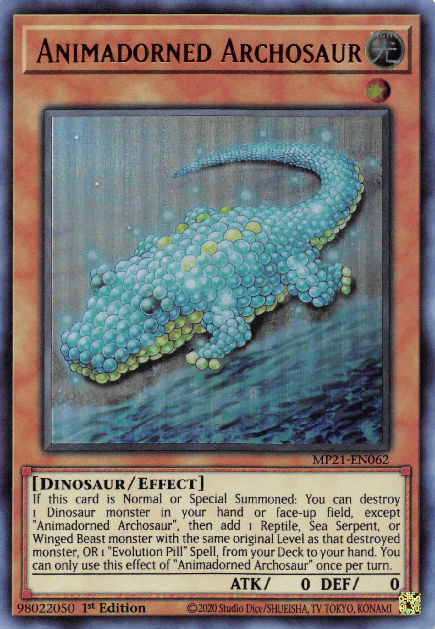 Animadorned Archosaur [MP21-EN062] Ultra Rare | Gear Gaming Fayetteville