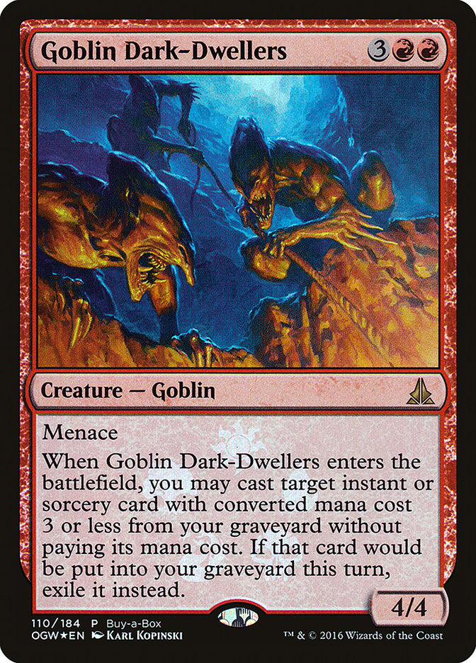 Goblin Dark-Dwellers (Buy-A-Box) [Oath of the Gatewatch Promos] | Gear Gaming Fayetteville