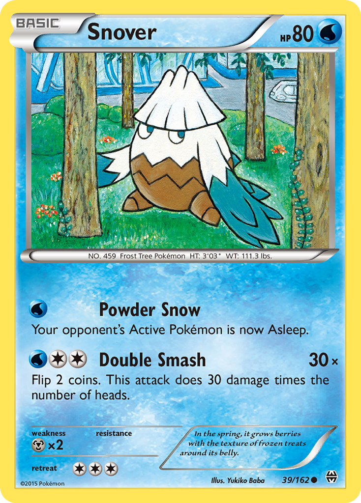 Snover (39/162) [XY: BREAKthrough] | Gear Gaming Fayetteville