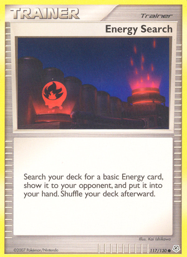 Energy Search (117/130) [Diamond & Pearl: Base Set] | Gear Gaming Fayetteville