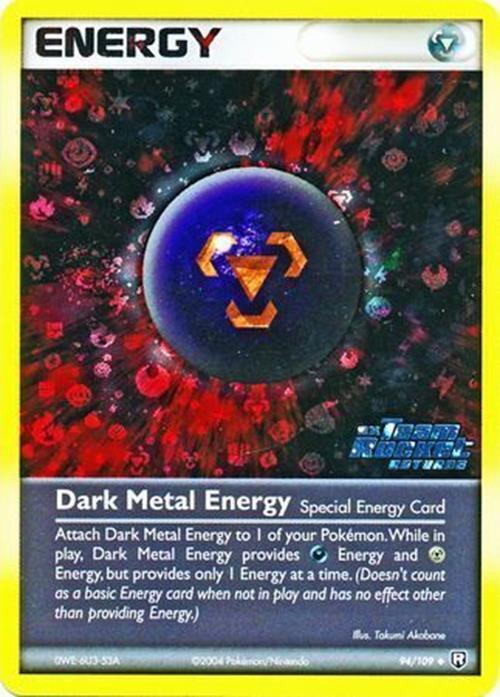 Dark Metal Energy (94/109) (Stamped) [EX: Team Rocket Returns] | Gear Gaming Fayetteville