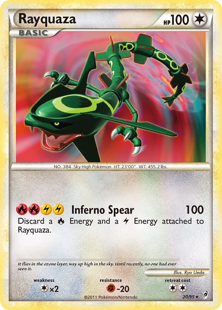 Rayquaza (20/95) [HeartGold & SoulSilver: Call of Legends] | Gear Gaming Fayetteville