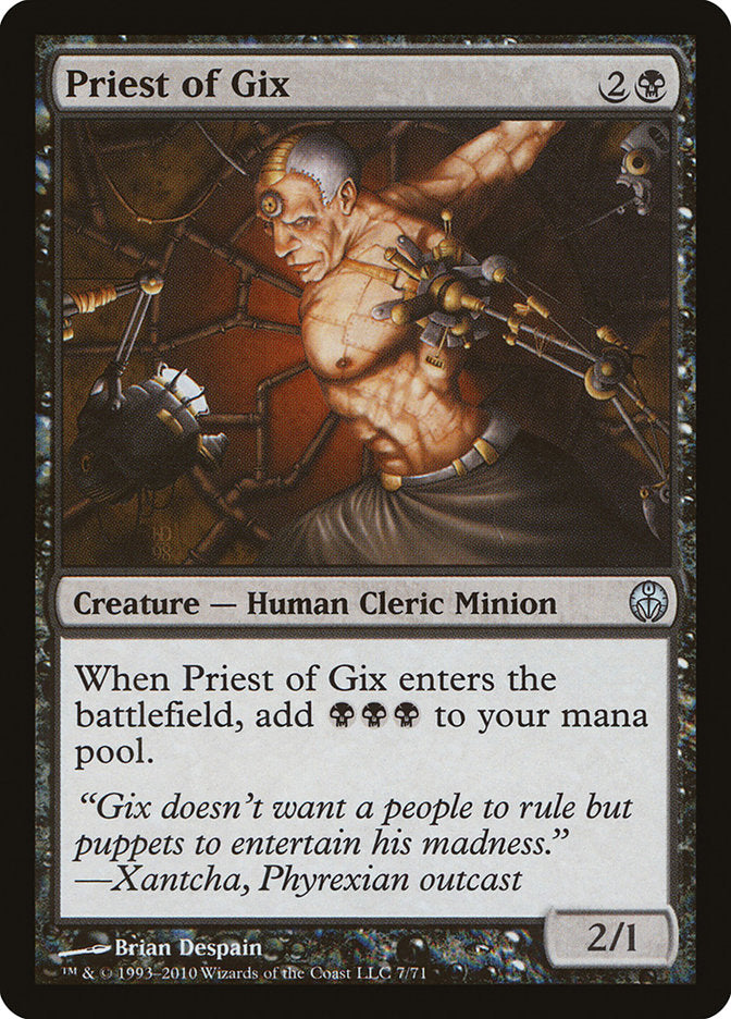 Priest of Gix [Duel Decks: Phyrexia vs. the Coalition] | Gear Gaming Fayetteville