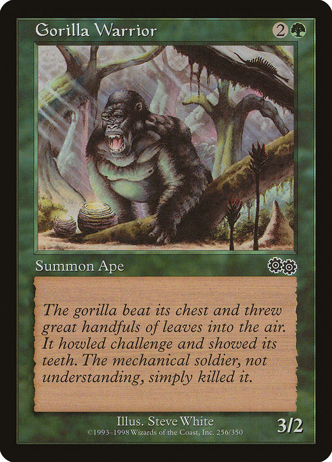 Gorilla Warrior [Urza's Saga] | Gear Gaming Fayetteville