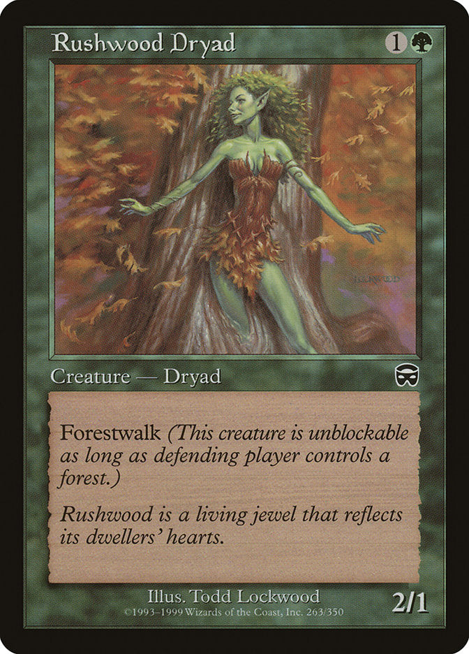 Rushwood Dryad [Mercadian Masques] | Gear Gaming Fayetteville