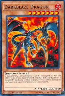 Darkblaze Dragon [Structure Deck: Rise of the True Dragons] [SR02-EN006] | Gear Gaming Fayetteville