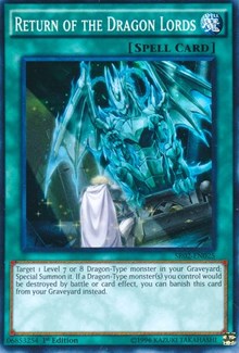 Return of the Dragon Lords [Structure Deck: Rise of the True Dragons] [SR02-EN025] | Gear Gaming Fayetteville