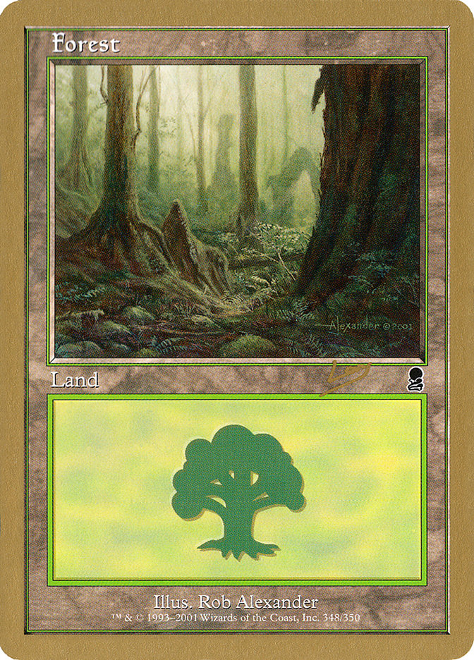 Forest (rl348) (Raphael Levy) [World Championship Decks 2002] | Gear Gaming Fayetteville