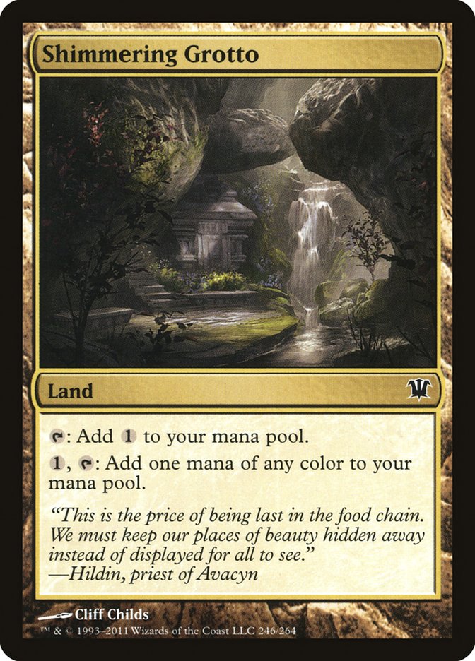 Shimmering Grotto [Innistrad] | Gear Gaming Fayetteville