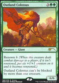 Outland Colossus [Unique and Miscellaneous Promos] | Gear Gaming Fayetteville